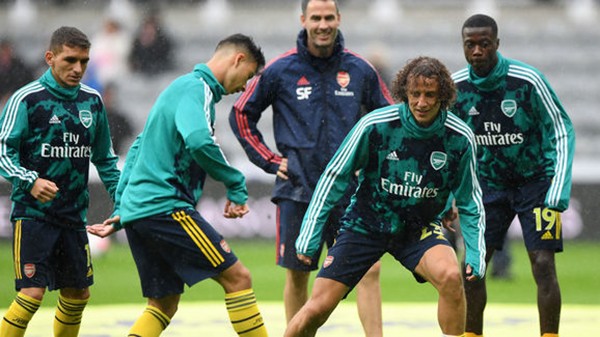 David Luiz và Lucas Torreira 