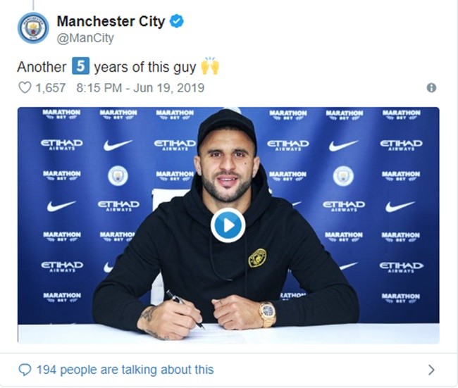 CHÍNH THỨC: Man City trói chân thành công 