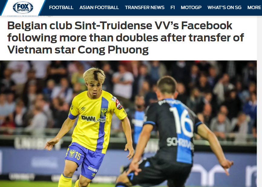Báo châu Á: Ngay khi đến Sint-Truiden, Công Phượng đã có đóng góp quan trọng - Bóng Đá
