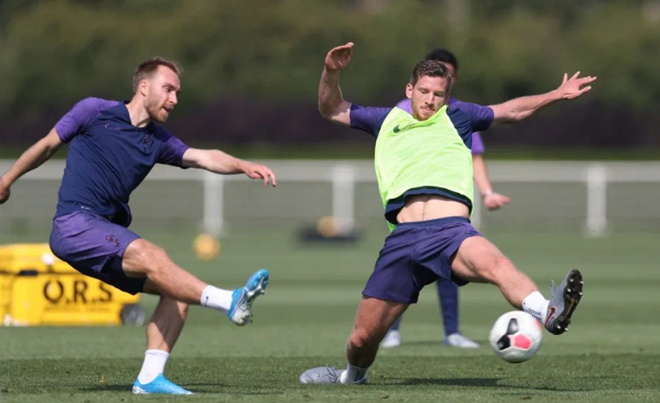 ảnh Tottenham tập - Bóng Đá