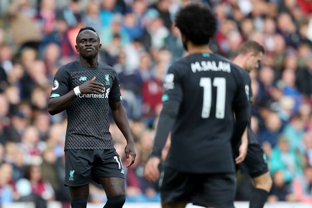 Sadio Mane's frustration with Mohamed Salah 