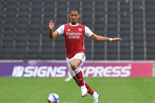 Mikel Arteta speaks out on William Saliba's Arsenal future - Bóng Đá