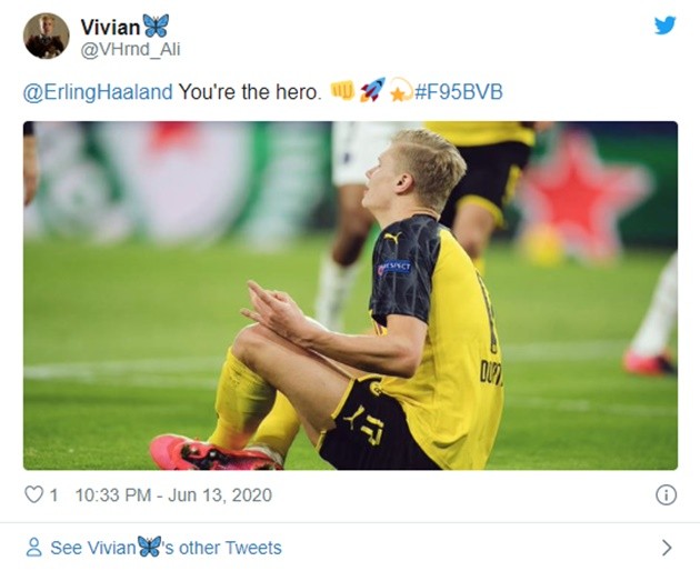 NHM Dortmund react Haaland’s goal - Bóng Đá