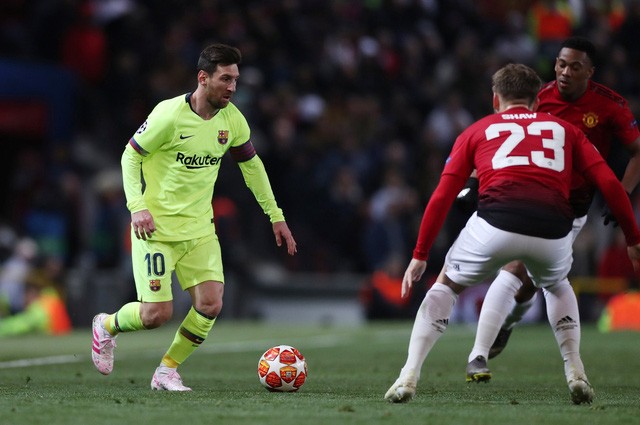 How Lionel Messi convinced Solskjaer that Luke Shaw was a Manchester United centre back - Bóng Đá