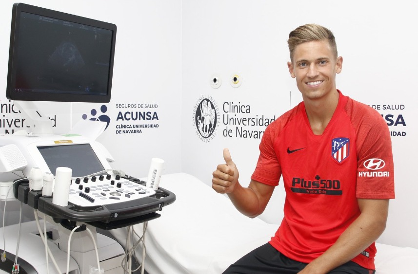 Marcos Llorente ra mắt Atletico - Bóng Đá
