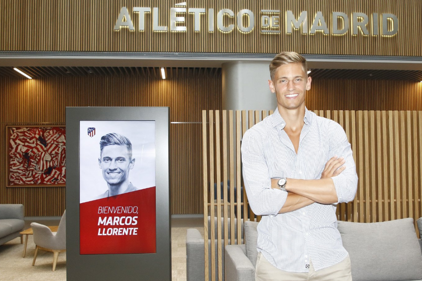 Marcos Llorente ra mắt Atletico - Bóng Đá