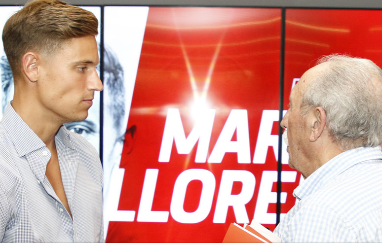 Marcos Llorente ra mắt Atletico - Bóng Đá