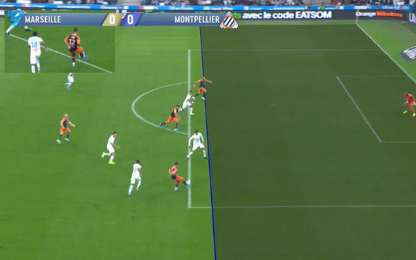 Hai phút ngắn ngủi, 3 cầu thủ Ligue 1 rủ nhau 'ăn' thẻ đỏ' (Marseille vs Montpellier) - Bóng Đá