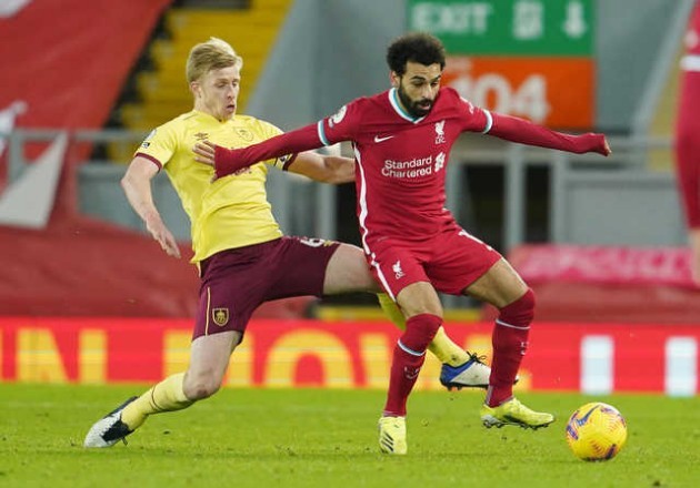 Ben Mee's stats vs Liverpool  - Bóng Đá