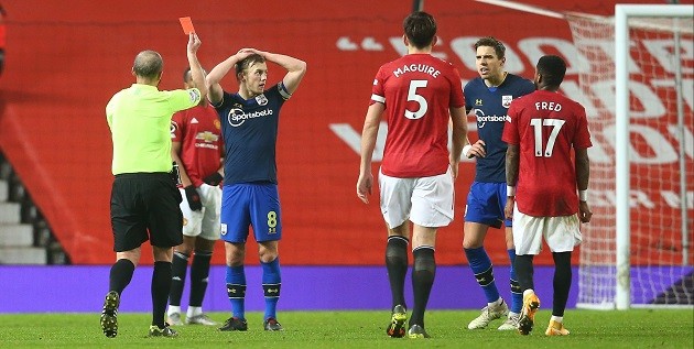 Man United vs Southampton: VAR controversially disallows Che Adams' goal - Bóng Đá