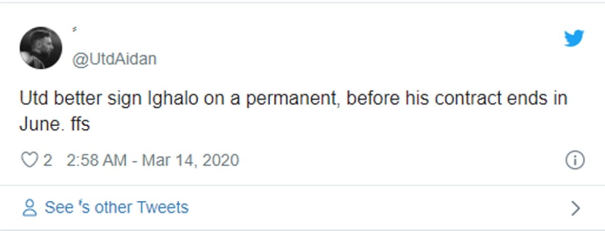 ‘IT’S A YES’,’ABSOLUTELY’, SOME MAN UNITED FANS WANT CLUB TO SIGN IGHALO - Bóng Đá