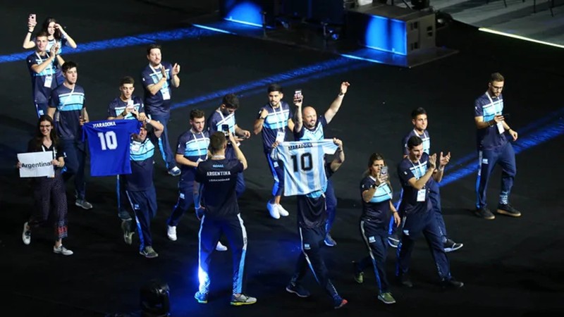 Maradona được vinh danh tại đại hội thể thao sinh viên mùa hè 2019 - Bóng Đá