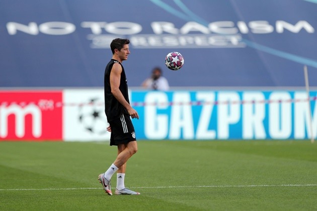 Lewandowski tập luyện điên cuồng để đấu PSG - Bóng Đá