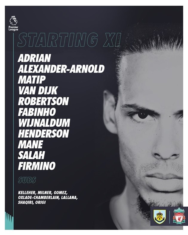 TRỰC TIẾP Burnley - Liverpool: Cầu thủ xuất sắc nhất UEFA xuất hiện - Bóng Đá