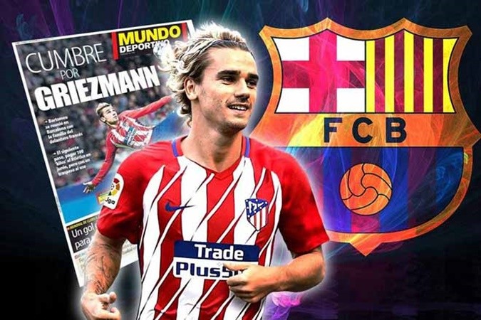 Barca sắp mua Griezmann 120 triệu bảng - Bóng Đá