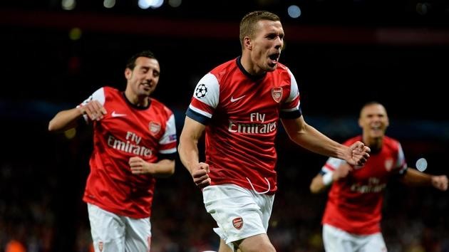 Nhìn lại thống kê Lukas Podolski ở Ars - Bóng Đá