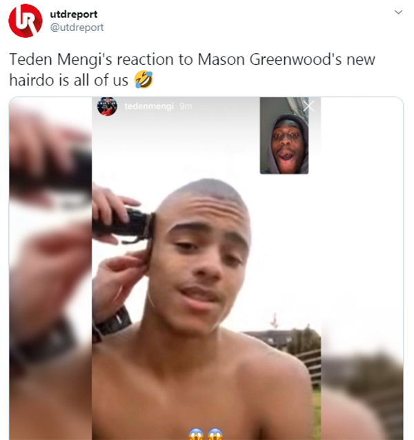 Mason Greenwood lộ ảnh 