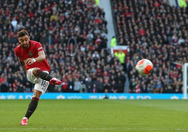Bruno Fernandes đóng dấu giày vào 5 bàn, nhiều nhất MU kể từ 1/2 - Bóng Đá