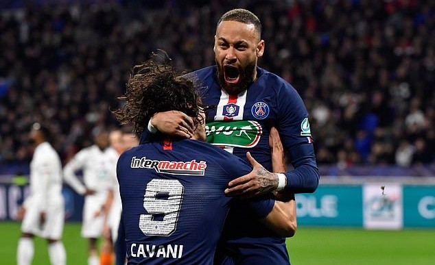 Ảnh sau trận PSG Lyon - Bóng Đá