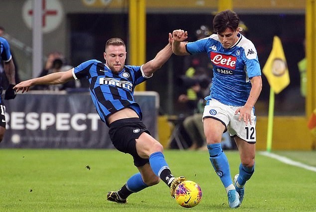 Manchester City 'set to target Inter Milan defender Milan Skriniar in £80m bid' with Pep Guardiola desperate to solve defensive leaks - Bóng Đá