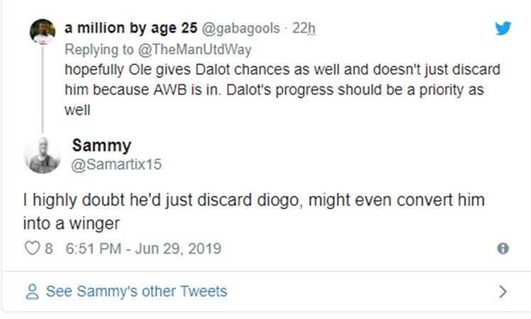 Fan MU nói về Dalot sau khi có Bissaka - Bóng Đá