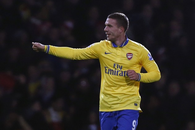 Nhìn lại thống kê Lukas Podolski ở Ars - Bóng Đá