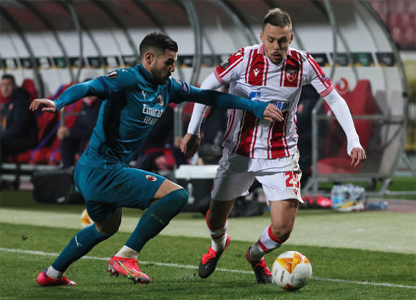 5 thống kê thú vị của AC Milan sau trận hòa oan nghiệt trước Crvena Zvezda - Bóng Đá