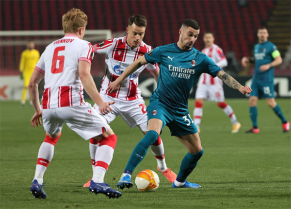 5 thống kê thú vị của AC Milan sau trận hòa oan nghiệt trước Crvena Zvezda - Bóng Đá