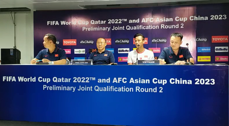 TRỰC TIẾP HLV Park Hang-seo trả lời họp báo trước trận đại chiến ĐT Thái Lan - Bóng Đá