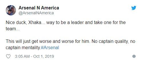 Granit Xhaka slammed for ‘ducking’ Scott McTominay’s shot for Manchester United’s goal against Arsenal - Bóng Đá