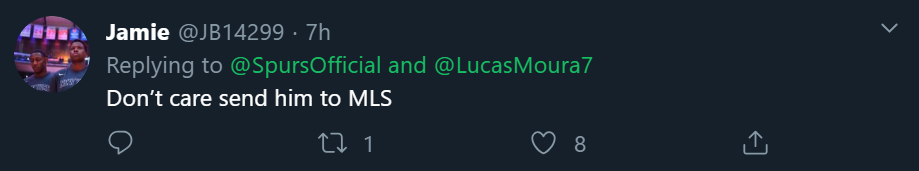 CĐV Spurs phản ứng Lucas Moura - Bóng Đá