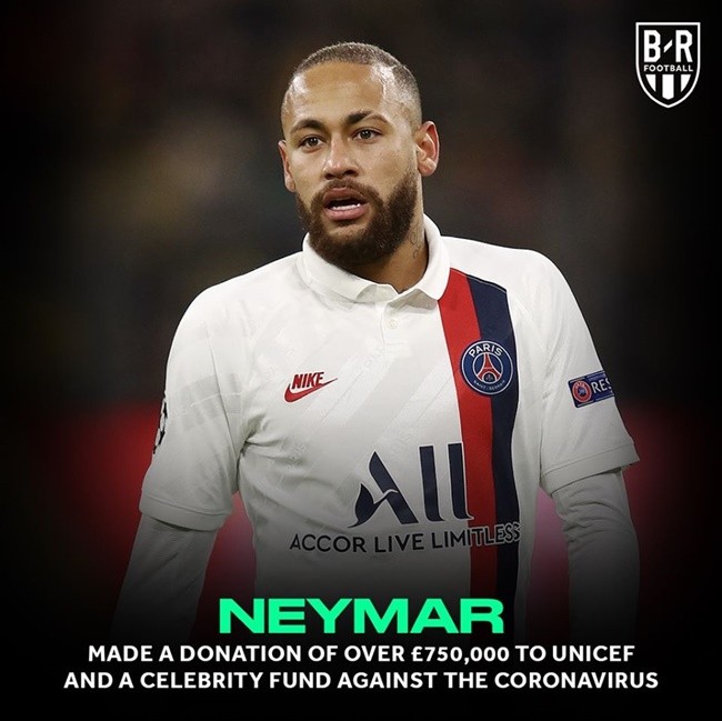 Các sao bóng đá đã đóng góp gì vào thời điểm đại dịch - Bóng Đá