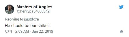 Should be our striker: Man United fans want a change of position for Martial - Bóng Đá