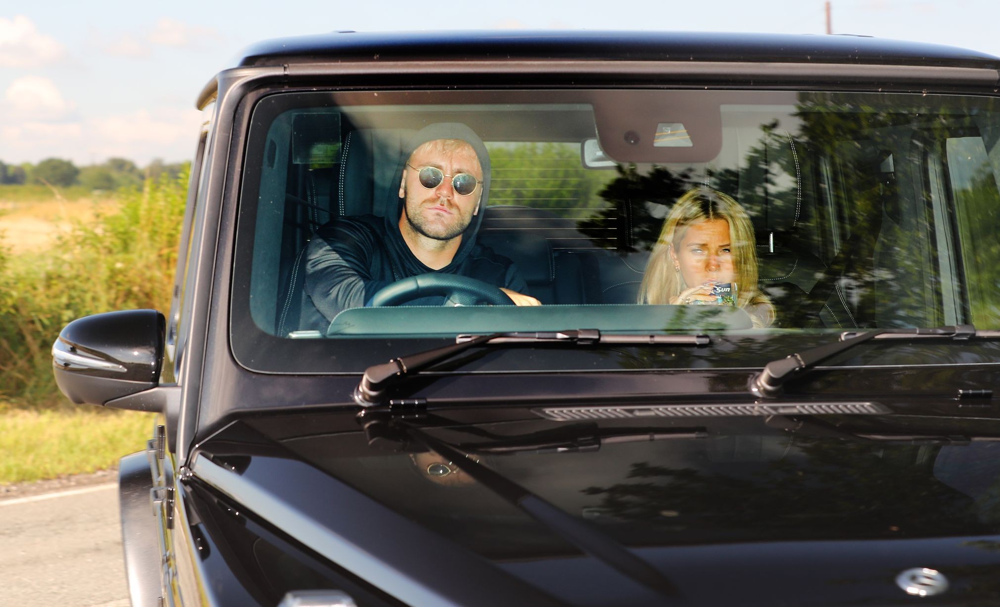 Manchester United players arrive for training - Bóng Đá