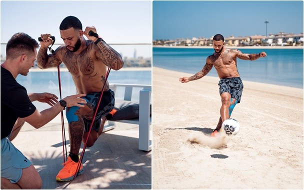 Memphis depay tập luyện - Bóng Đá