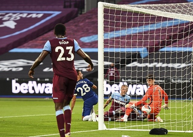 Ảnh Chelsea thua West Ham - Bóng Đá