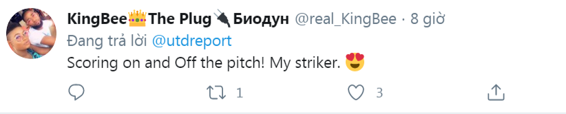 Anthony Martial đăng ảnh 