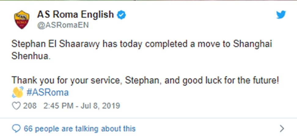 CHÍNH THỨC: El Shaarawy sang Trung Quốc, nhận mức lương cực khủng - Bóng Đá