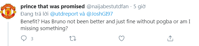 CĐV Man Utd: Bruno Fernandes sẽ đá tốt hơn nếu không có Pogba phải không? - Bóng Đá