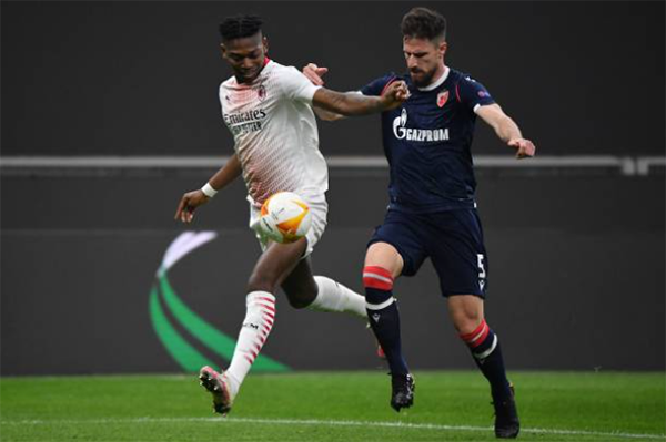 7 con số thú vị sau trận hòa của AC Milan ở trận lượt về với Crvena Zvezda - Bóng Đá