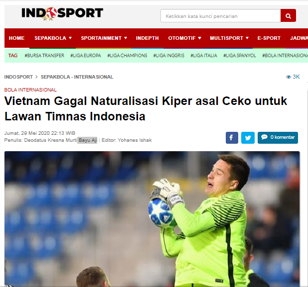 Báo Indonesia: Không có cái tên ấy, sức mạnh của ĐT Việt Nam sẽ giảm đi ít nhiều - Bóng Đá