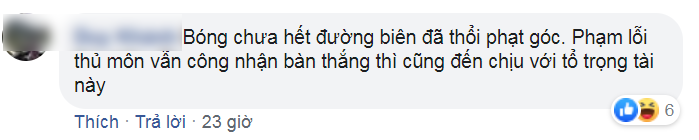 NHM Việt Nam chỉ trích trọng tài Vũ Ngọc Cường sau hàng loạt quyết định 