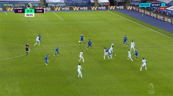 Vardy đã việt vị hay chưa trong bàn thắng thứ 2 của Leicester vào lưới Chelsea? - Bóng Đá