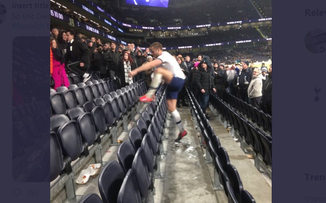 Tottenham bị loại, Dier lên khán đài 