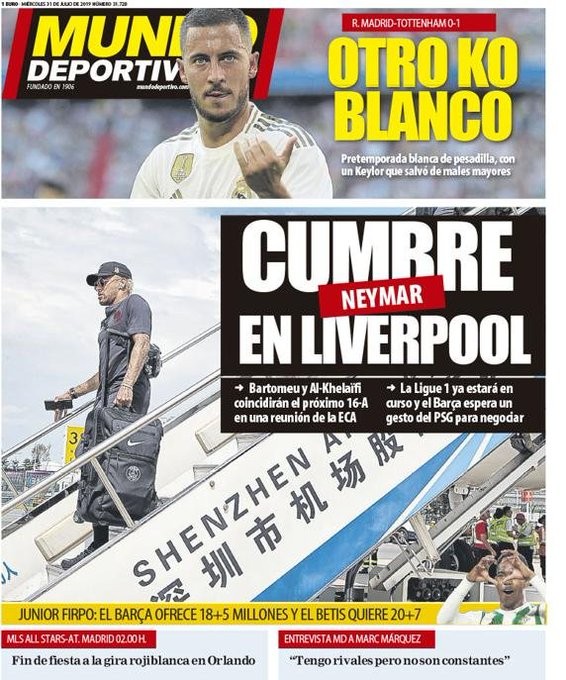 Khó tin! Nemyar sắp gặp đại diện Liverpool - Bóng Đá