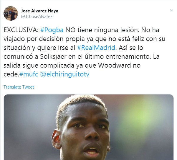 Pogba không thi đấu, sự thật có phải như Solskjaer nói? - Bóng Đá