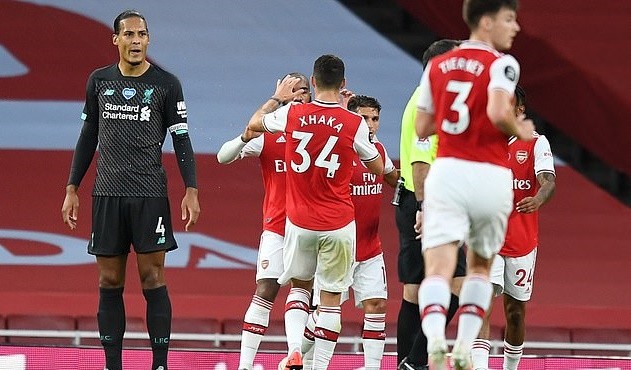 ảnh sau trận Arsenal vs Liverpool - Bóng Đá