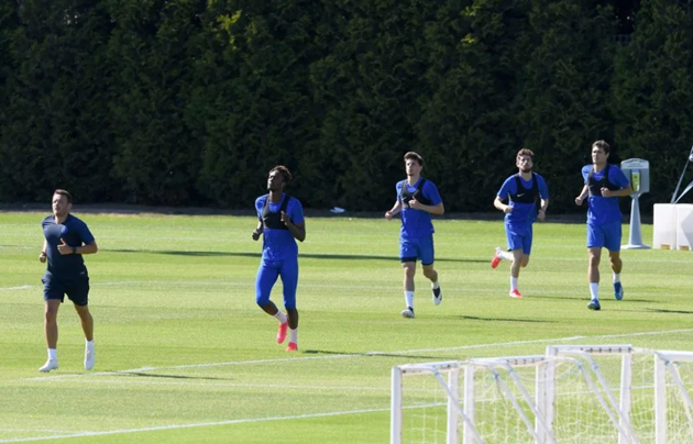Ảnh Chelsea tập (The Sun) - Bóng Đá