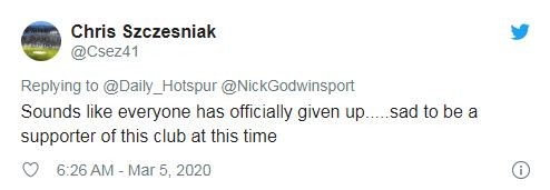 TOTTENHAM HOTSPUR: SPURS FANS REACT TO MOURINHO REMARKS - Bóng Đá