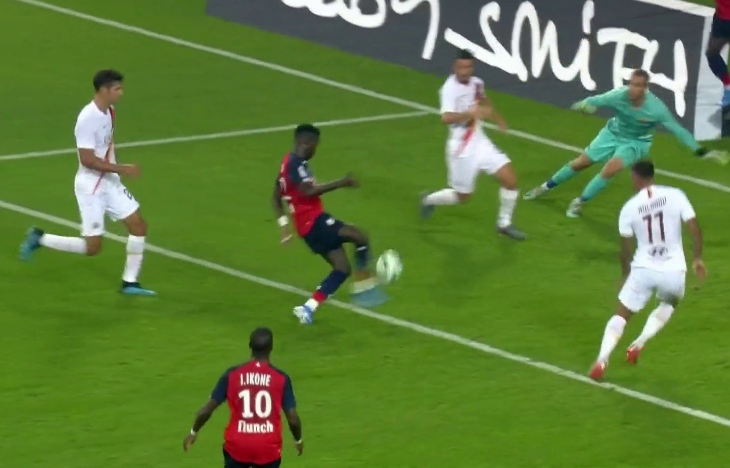 Ảnh trận Lille - AS Roma - Bóng Đá